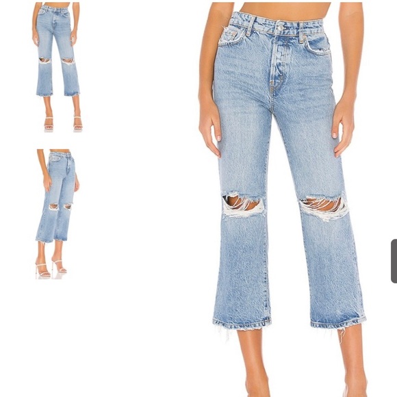 Free People Denim - Free People Wide Leg Ranger jeans